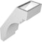 Ekena Millwork 5-in. W x 8-in. D x 12-in. H Pescadero Architectural Grade PVC Knee Brace BRCP05X08X12PEC - alternate 4